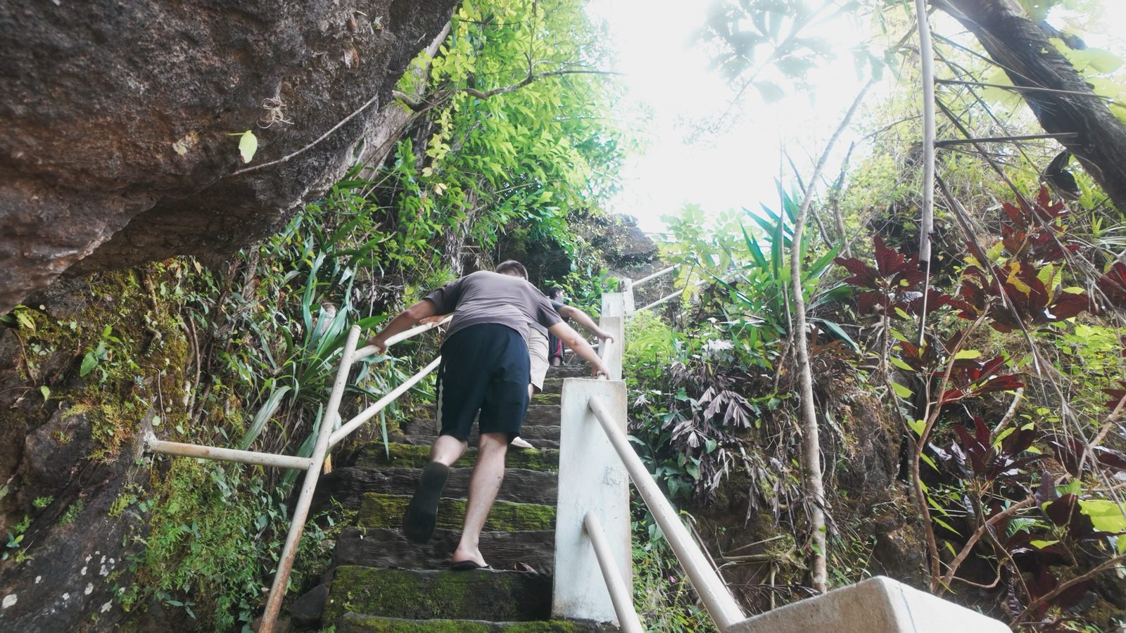 Steps up to Phra That Temple